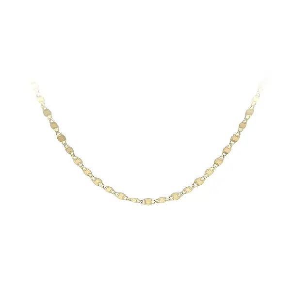 Gold Faceted Chain