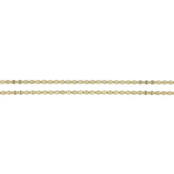 Gold Faceted Chain