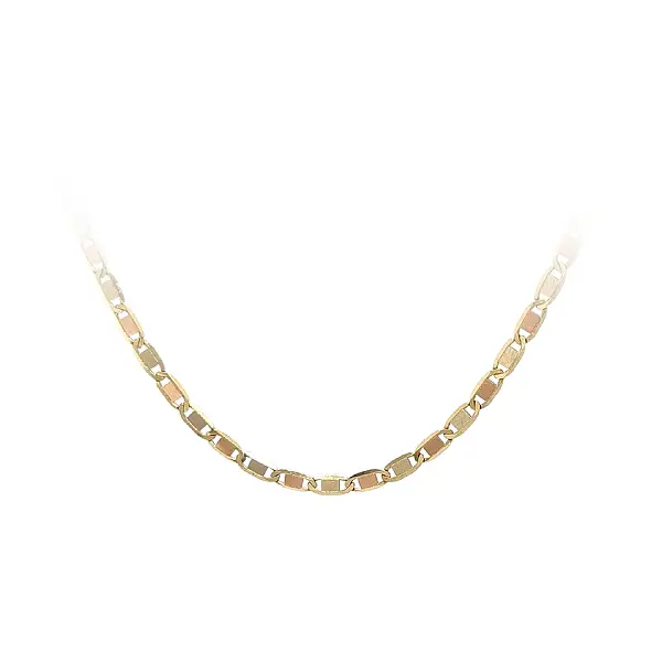 Gold Razor Link Chain