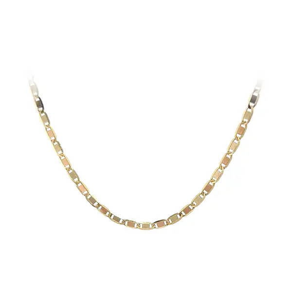 Gold Razor Link Chain