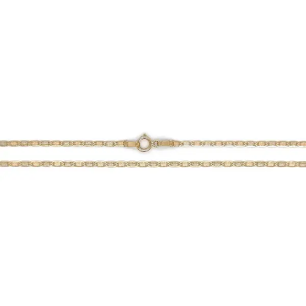 Two-Tone Razor Link Chain