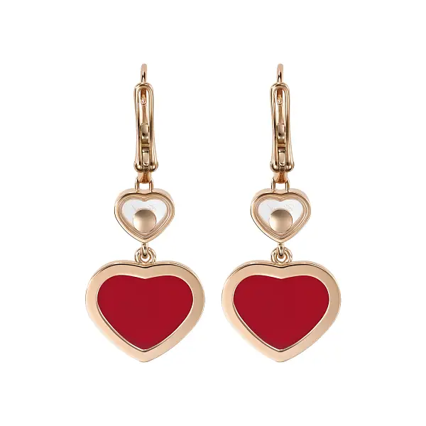 Chopard Happy Hearts Gold Earrings 837482-5820