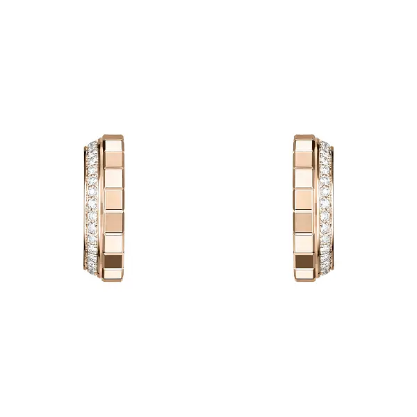 Chopard Ice Cube Gold Earrings 837008-5001