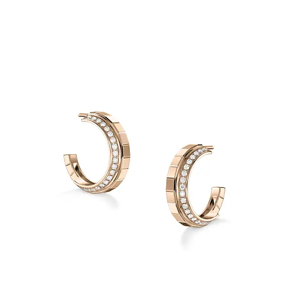 Chopard Ice Cube Gold Earrings 837008-5001