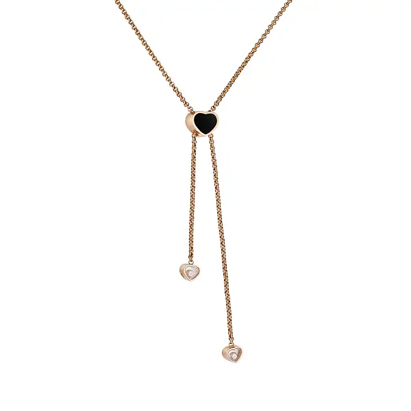 Chopard Happy Hearts Gold Necklace 81A148-5201