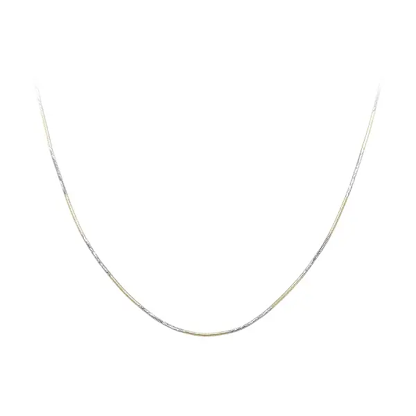 Snake Gold Chain in Combined Gold
