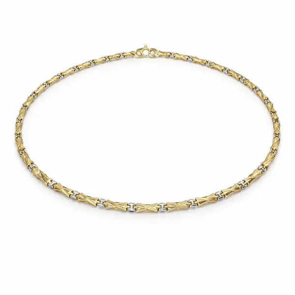 Two-Tone Gold Necklace