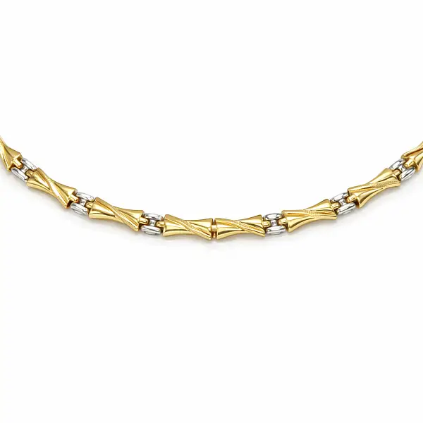Two-Tone Gold Necklace