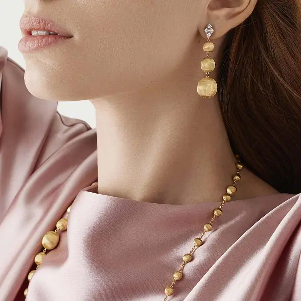 Marco Bicego Africa Gold Earrings OB1881 B YW Q6