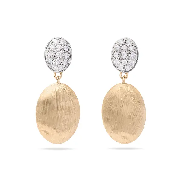 Gold Earrings Marco Bicego Siviglia OB1289 B YW