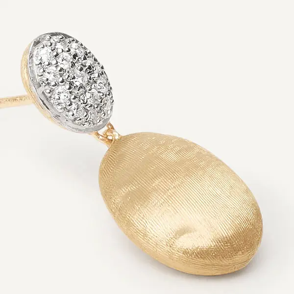 Gold Earrings Marco Bicego Siviglia OB1289 B YW