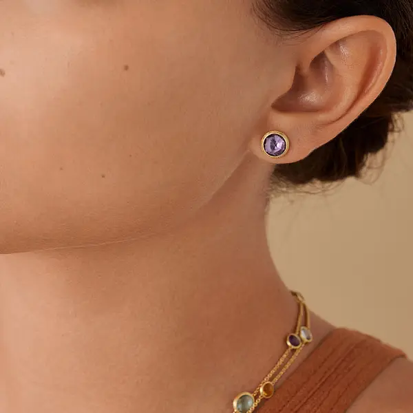 Gold Earrings Marco Bicego Jaipur OB957 AL01 Y