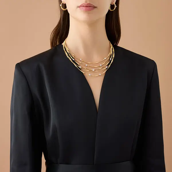 Gold Marco Bicego Marrakech Necklace CG340-B8 YW