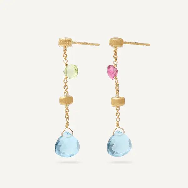 Gold Earrings Marco Bicego Paradise OB1430 MIX01 Y