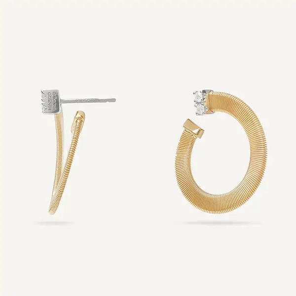 Gold Earrings Marco Bicego Masai OG376 B YW