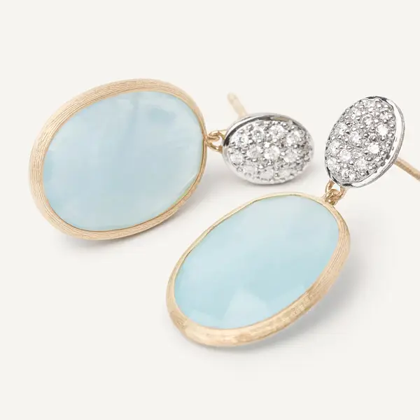 Gold Earrings Marco Bicego Siviglia OB1799-B AQ01 YW