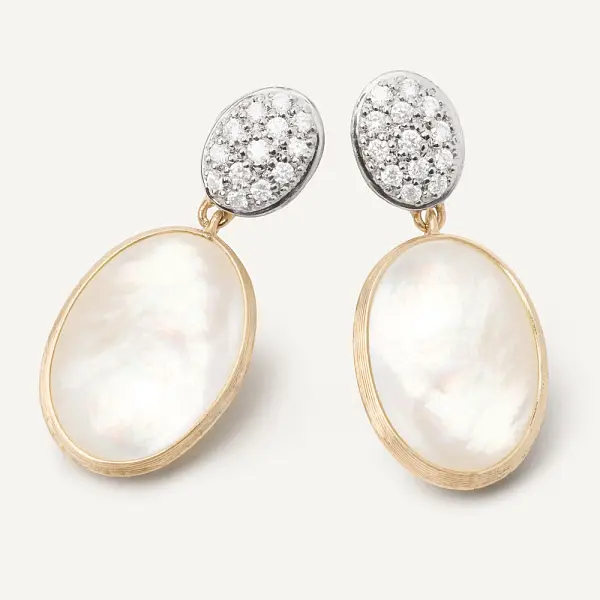 Gold Earrings Marco Bicego Siviglia OB1799-B MPW YW