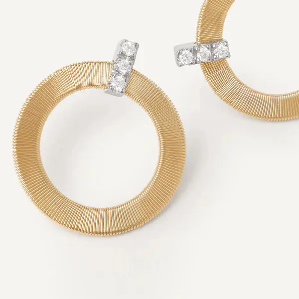 Gold Earrings Marco Bicego Masai OG378 B1 YW M5