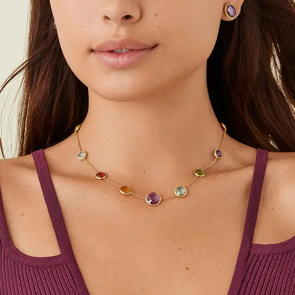 Gold Necklace Marco Bicego Jaipur CB2710 MIX01 Y