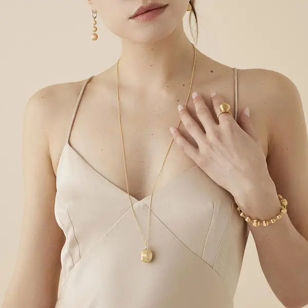 Gold Necklace Marco Bicego Africa CB2838 B YW Q6