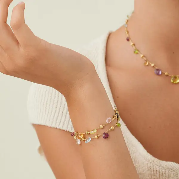 Gold Bracelet Marco Bicego Paradise BB1906 MIX01 Y