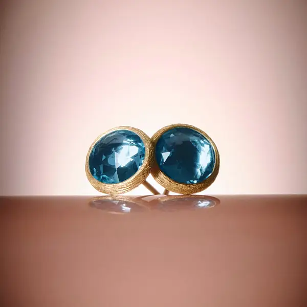 Gold Earrings Marco Bicego Jaipur OB957 TP01 Y 02