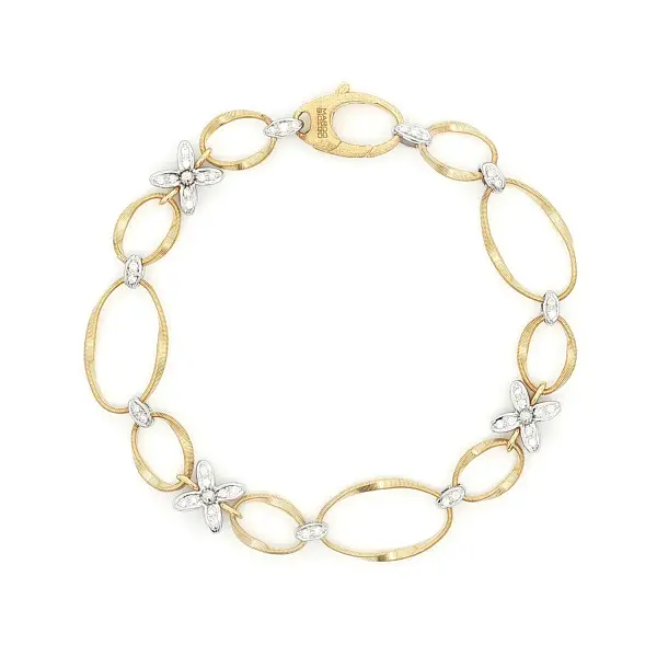 Gold Bracelet Marco Bicego Marrakech Onde BG823 B3 YW