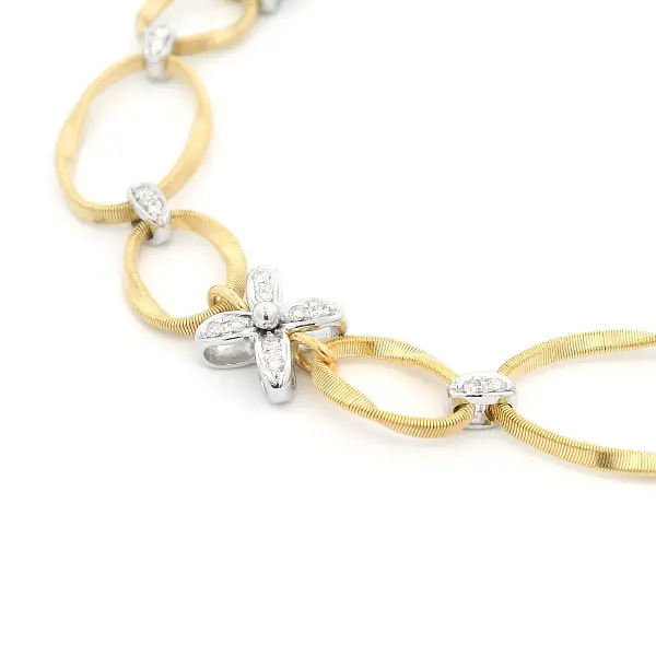 Gold Bracelet Marco Bicego Marrakech Onde BG823 B3 YW