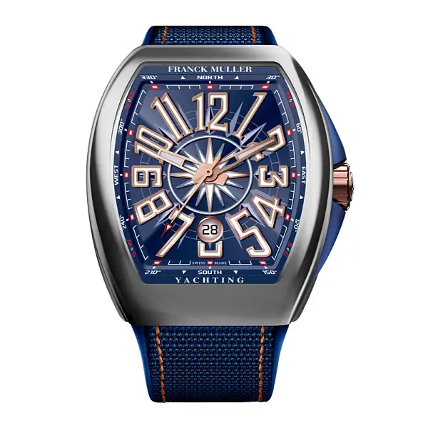 Franck Muller Vanguard Yachting V 45 SC DT YACHT STG (BL)