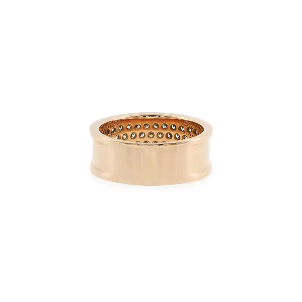 Luxury Diamond Ring in Rose Gold 0.90 ct