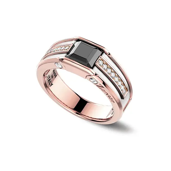 Zancan Couture Sapphire – Gold Ring UA027BR-DIA