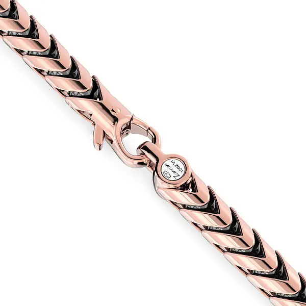 Zancan Ceramikgold KC065R-N-60 Gold Necklace