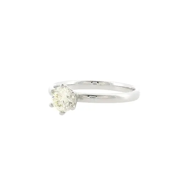 Gold Engagement Ring – 0.50 ct Diamond