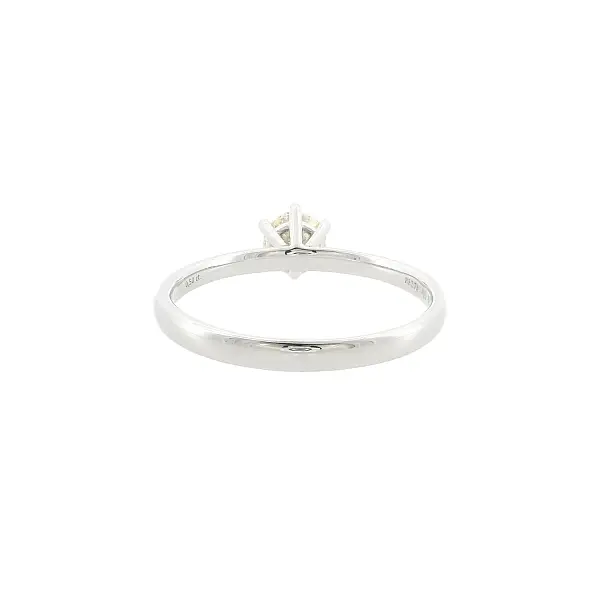 Gold Engagement Ring – 0.50 ct Diamond