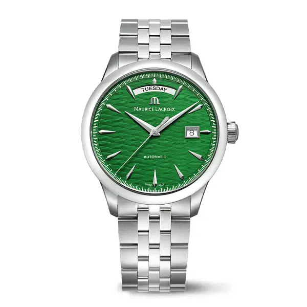 Maurice Lacroix 1975 Automatic Vagues Du Jura Green 756058-SS002-630-1