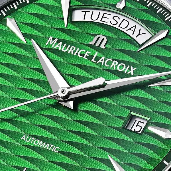 Maurice Lacroix 1975 Automatic Vagues Du Jura Green 756058-SS002-630-1