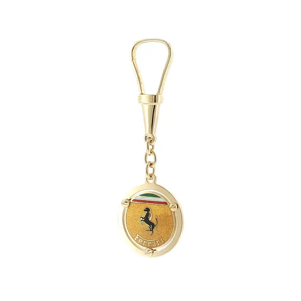 Gold keyring Ferrari 31,08 gr