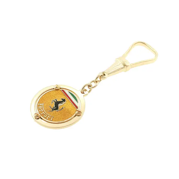 Gold keyring Ferrari 31,08 gr