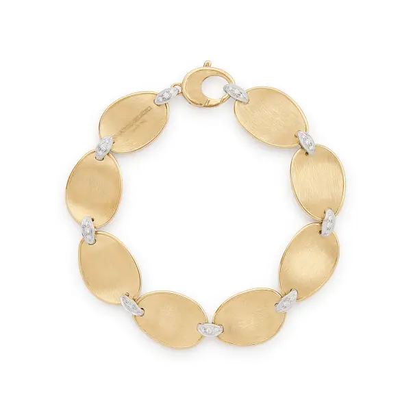 Gold Bracelet Marco Bicego Lunaria Diamonds BB2893_B YW Q6