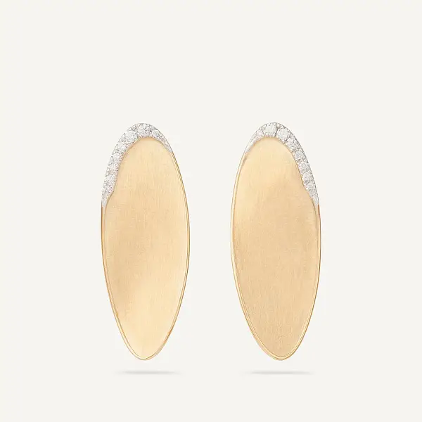 Gold Earrings Marco Bicego Lunaria Twist OB1914_B YW Q6