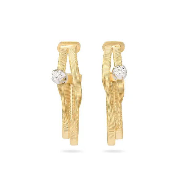 Gold Earrings Marco Bicego Marrakech OG335_B8 YW M5