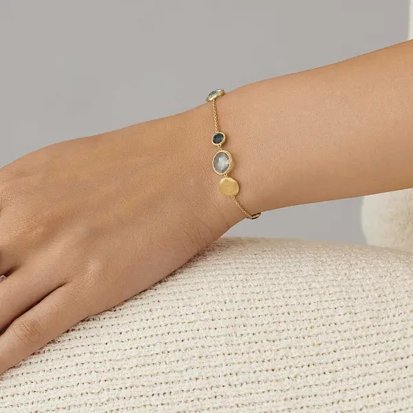 Gold Bracelet Marco Bicego Jaipur Color BB1485 MIX725 Y 02