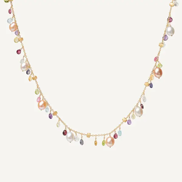 Gold Necklace Marco Bicego Paradise CB2584-E MIX114 Y 02