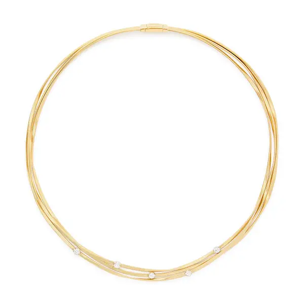 Gold Necklace Marco Bicego Marrakech CG848_B8 YW M5