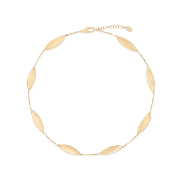 Gold Necklace Marco Bicego Lunaria Twist CB2896 Y 02