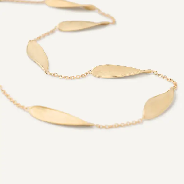 Gold Necklace Marco Bicego Lunaria Twist CB2896 Y 02