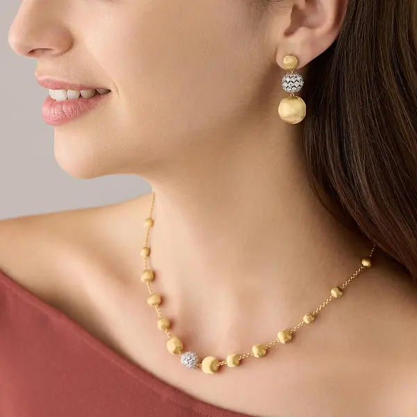 Gold Necklace Marco Bicego Africa Alta CB2899_B2 YW Q6