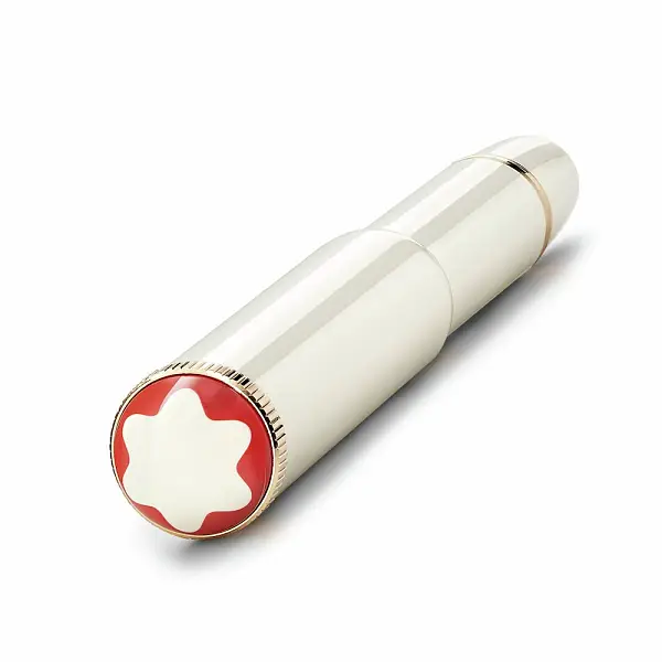 Montblanc Heritage Rouge et Noir 'Baby' Special Edition Ivory-Coloured Rollerball MB128122