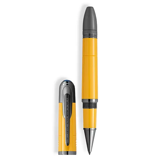 Montblanc Great Characters Enzo Ferrari Special Edition Giallo Modena Rollerball Pen MB130662