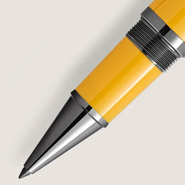 Montblanc Great Characters Enzo Ferrari Special Edition Giallo Modena Rollerball Pen MB130662